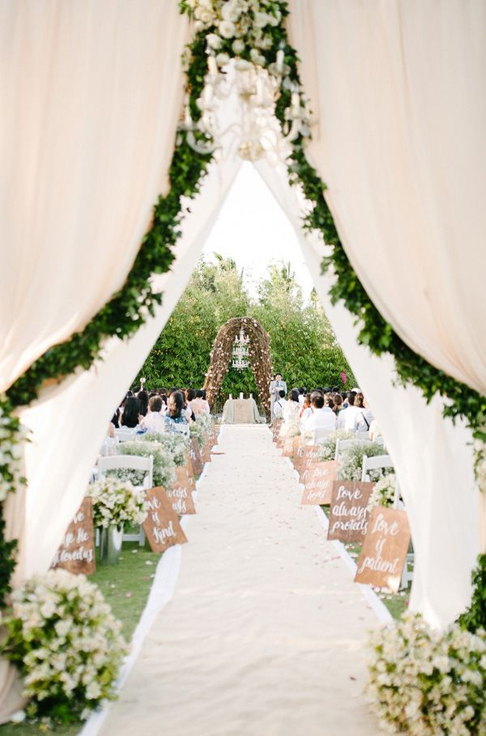 beautiful garden wedding Ideas