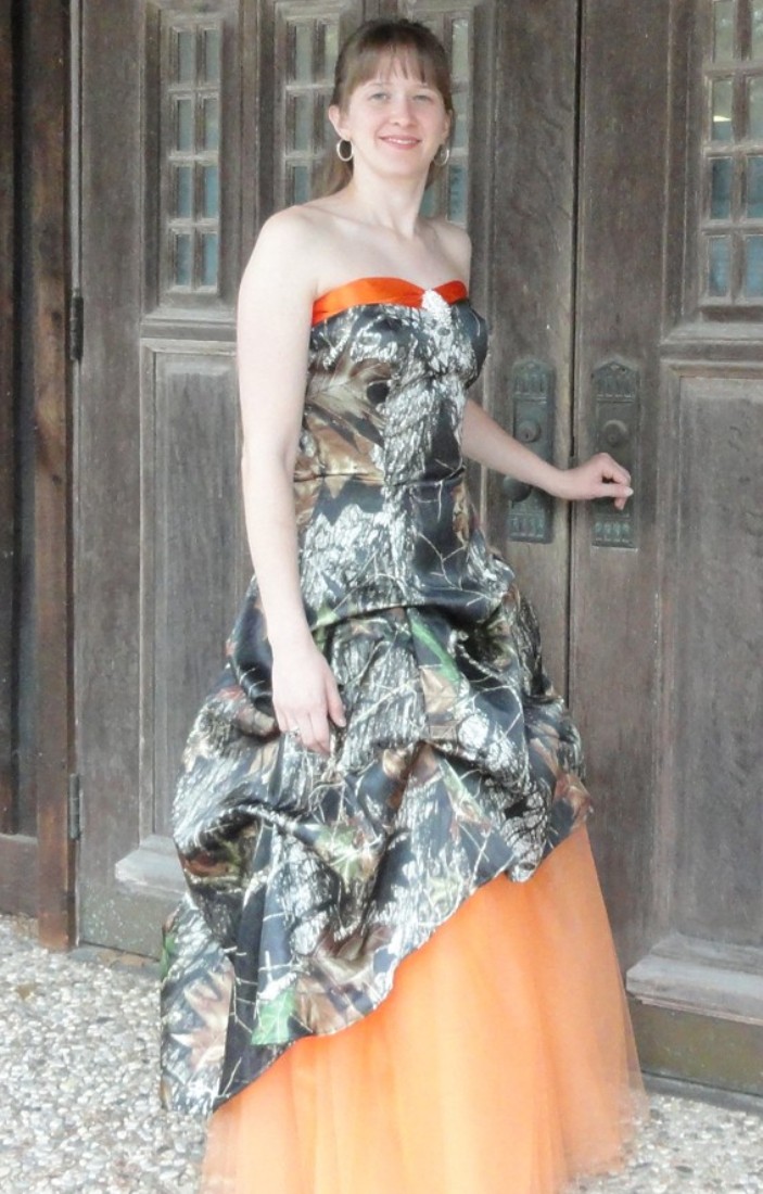 country camo wedding dresses