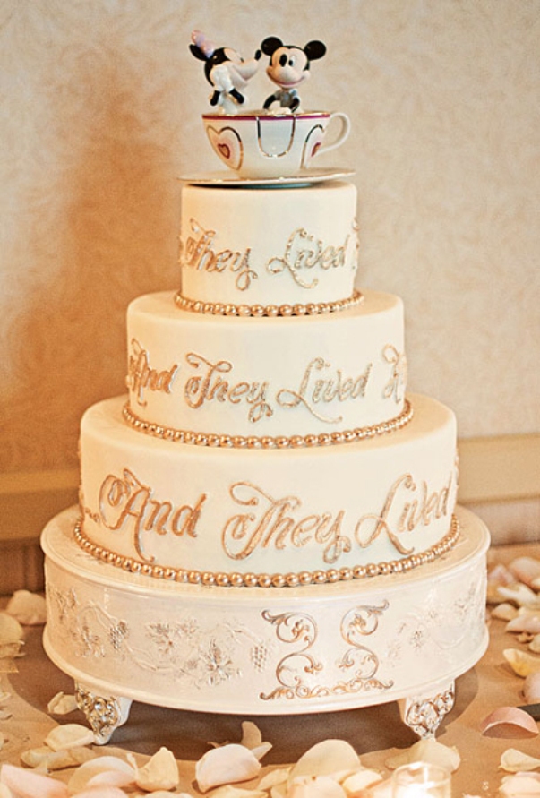 disney wedding cakes ideas