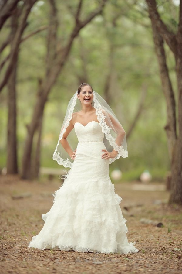 gorgeous Rustic Wedding Dresses with veil