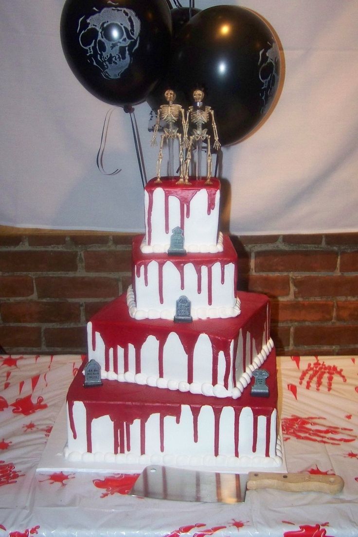 halloween wedding cakes Ideas