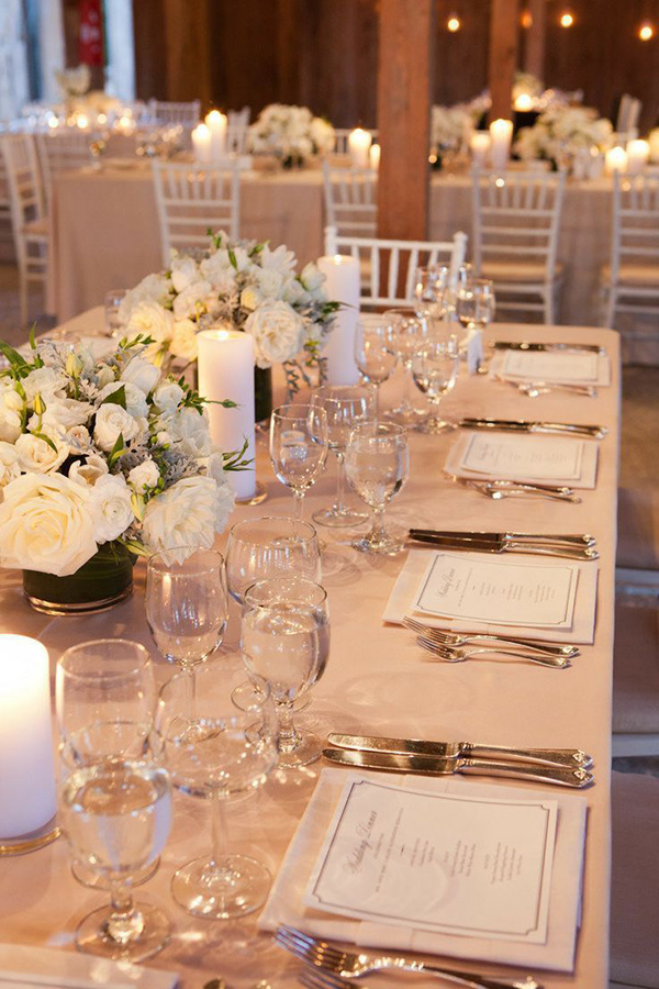 impressive elegant wedding reception ideas