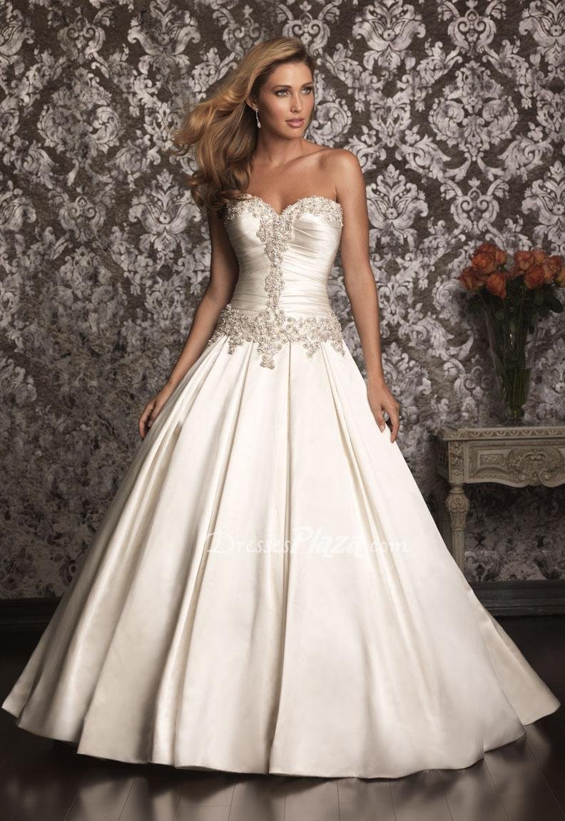 20 Wonderful Satin Wedding Dresses Ideas Wohh Wedding