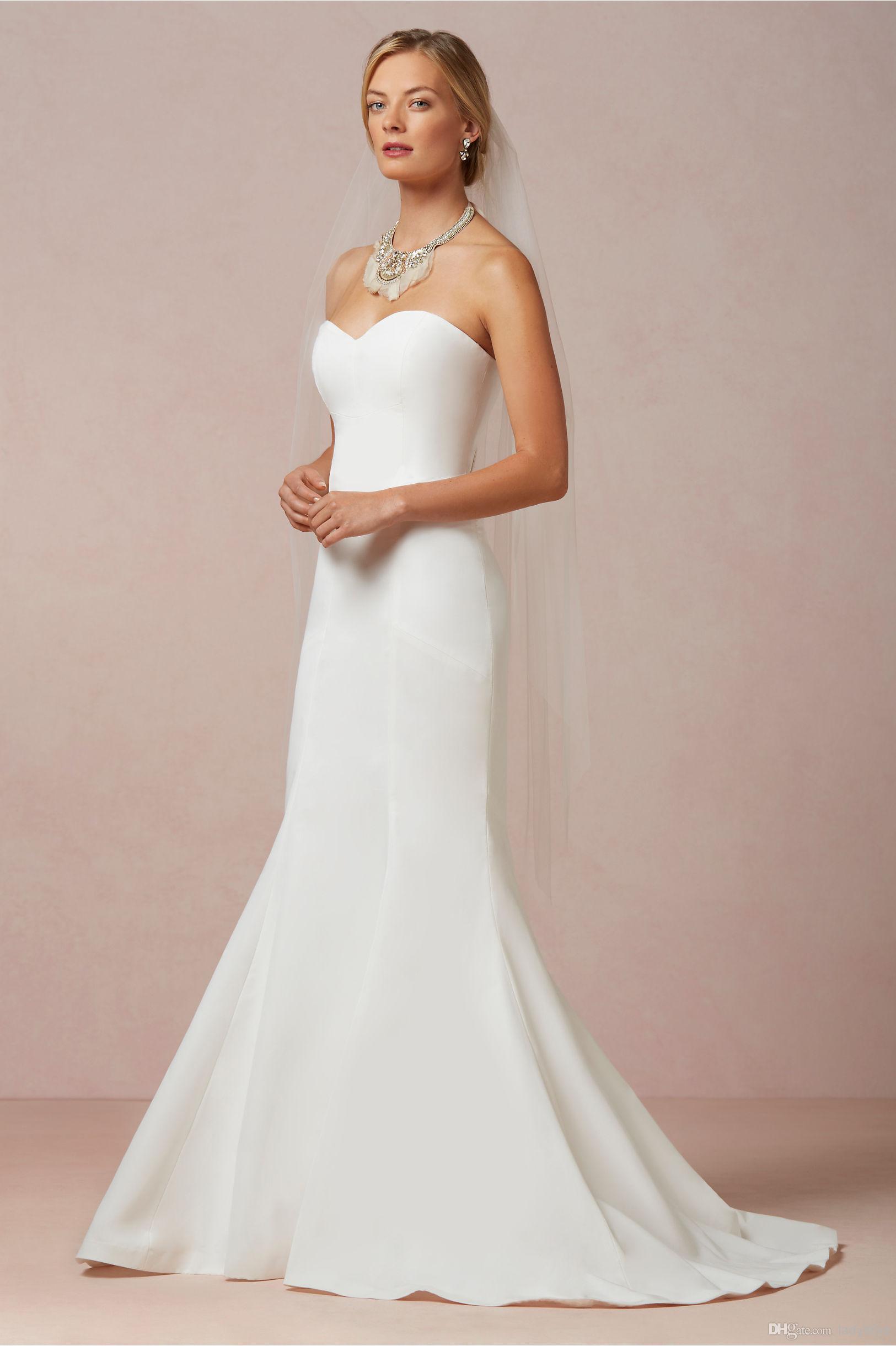 simple halter wedding dress