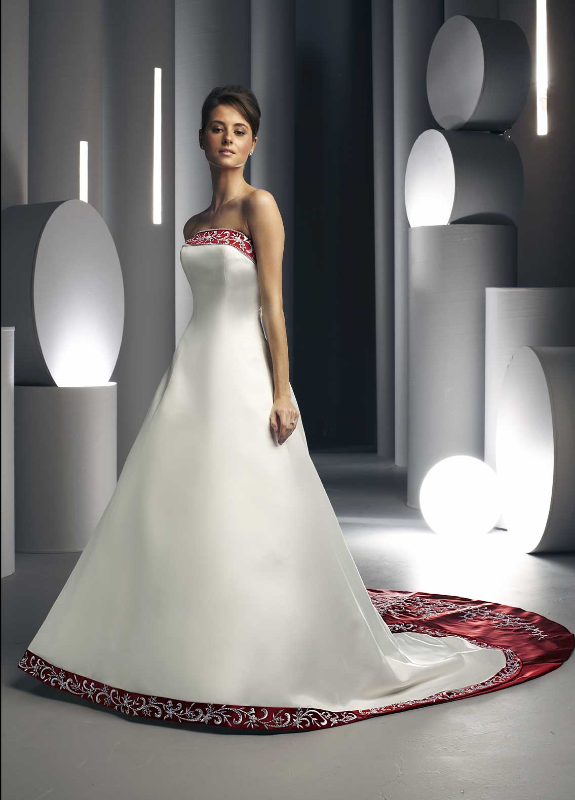 wedding dresses with color