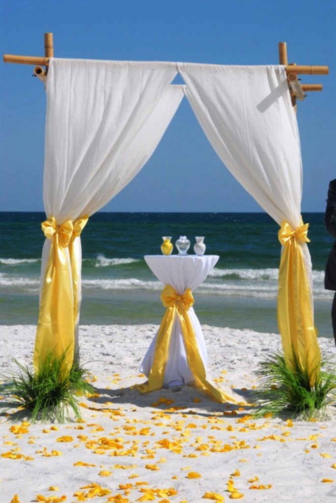 Beach Theme Wedding Decoration