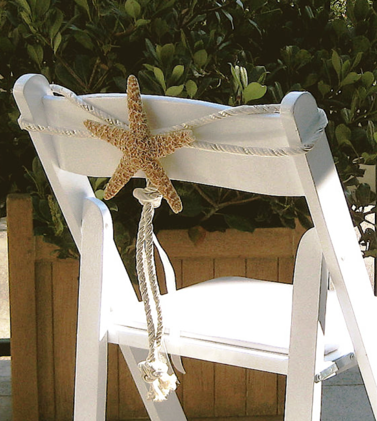 Beach Wedding Chairs Decorations