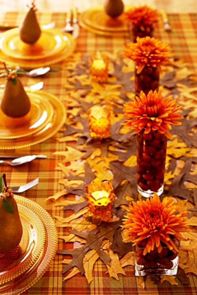 Beautiful Fall Wedding Table Decoration Ideas