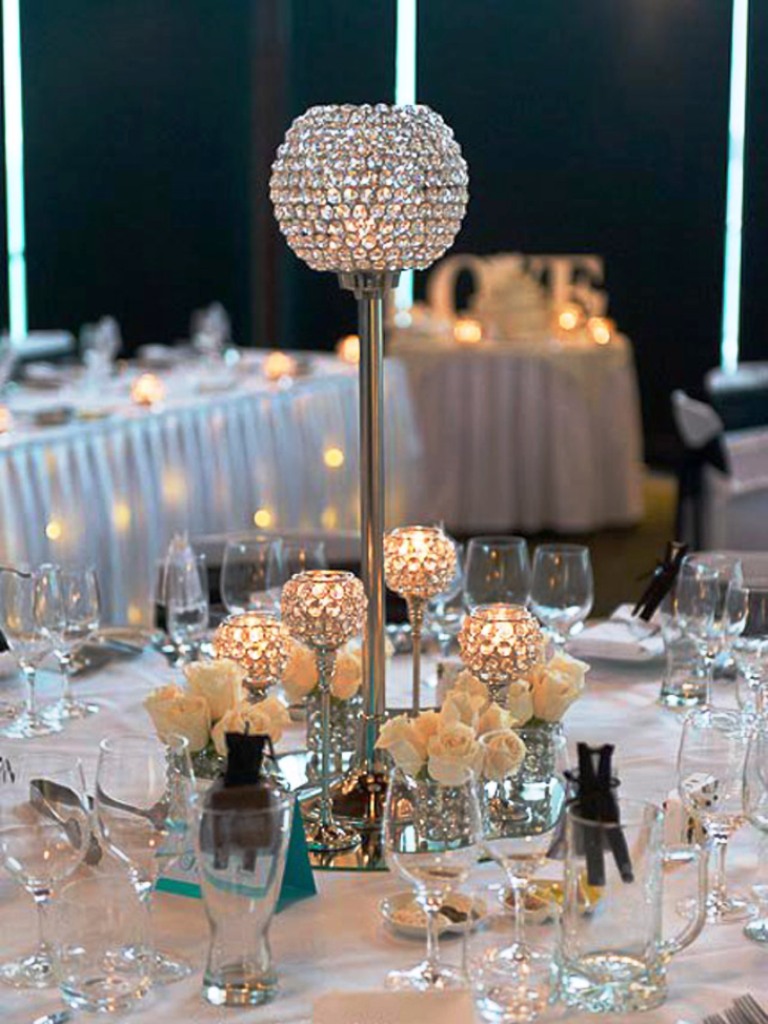 Bling Wedding Table Decorations