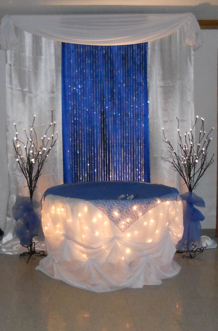 Blue Wedding Decorations on Pinterest