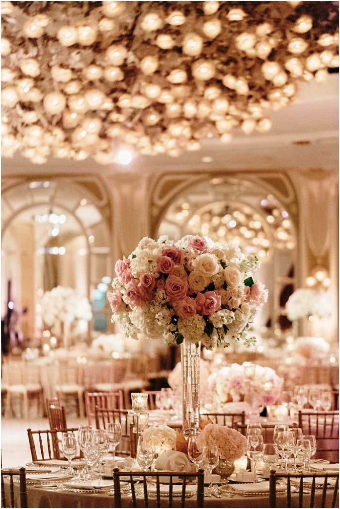 Blush Weddings Decorations on Pinterest