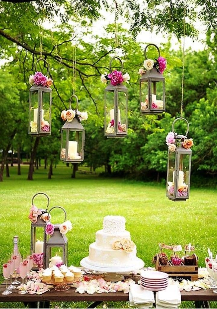 Chic Garden Wedding Decorations