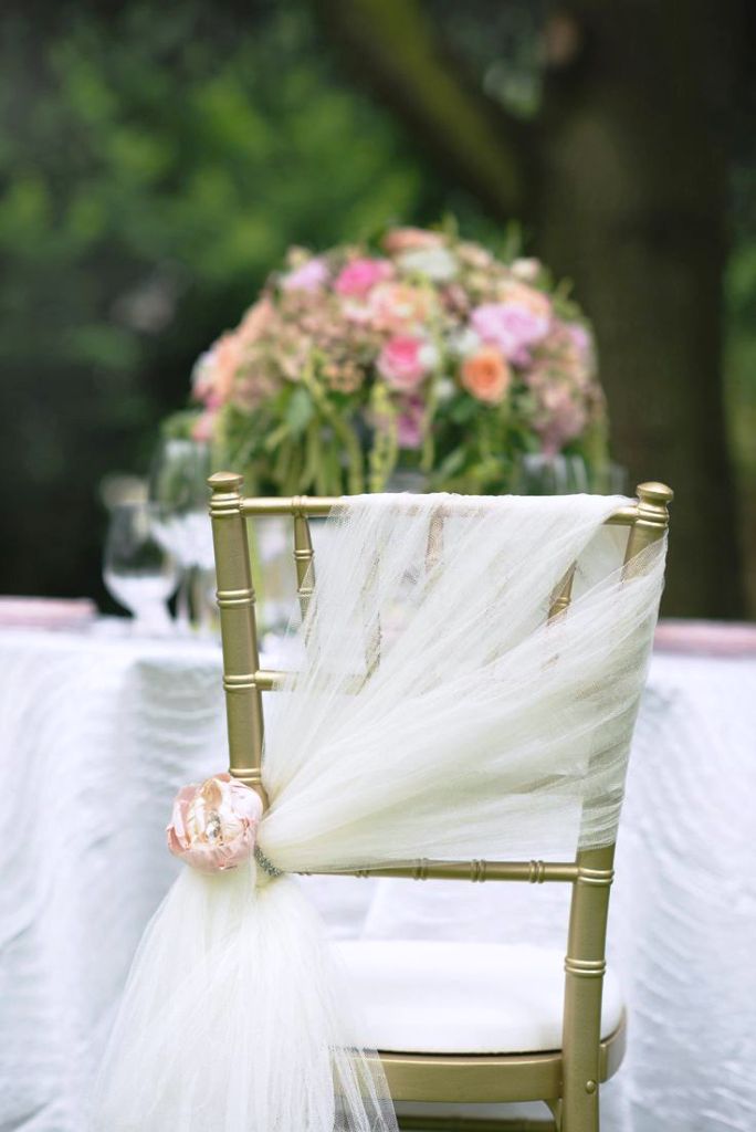 Classy Wedding Chair Decorations