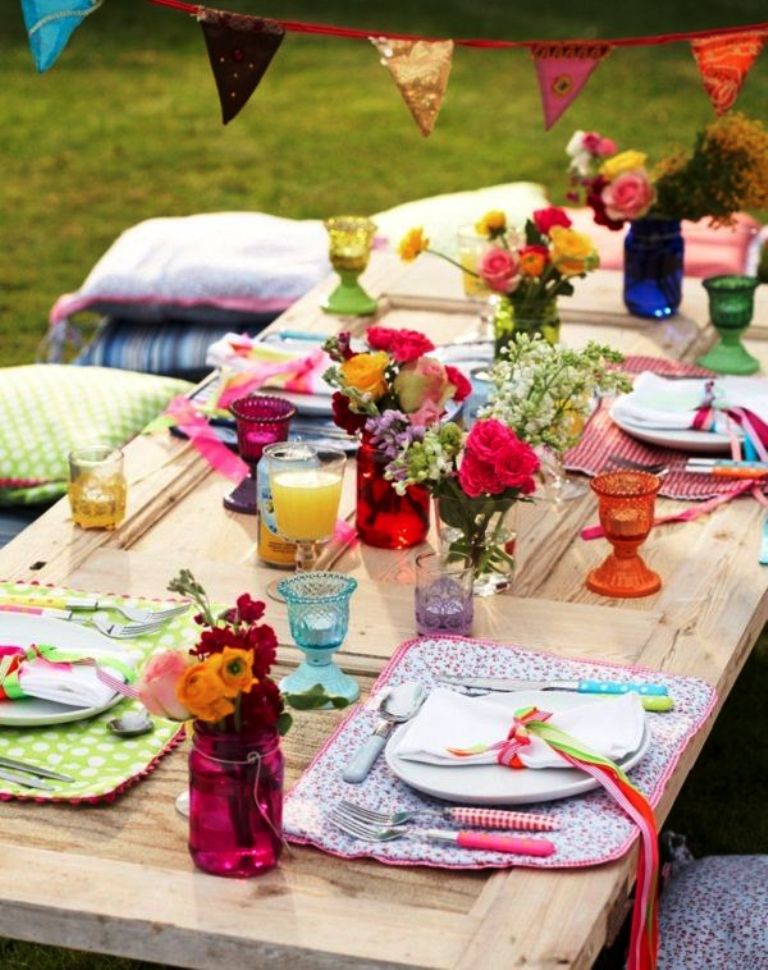 Colorful Summer Wedding Decorations