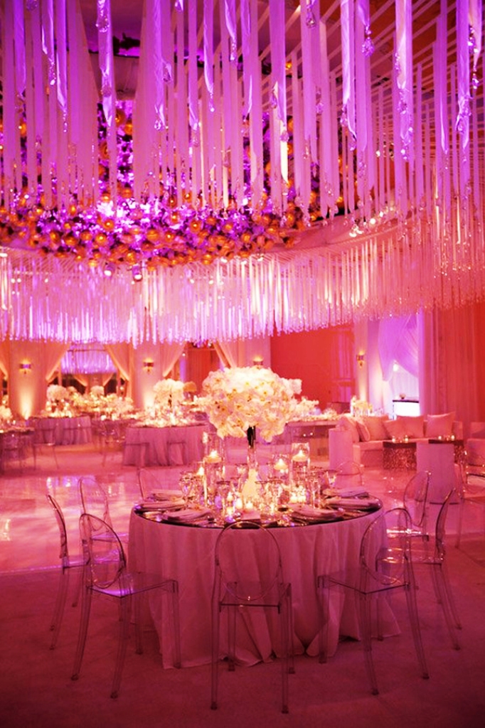 Cool Hanging Ceiling Decorations For Wedding