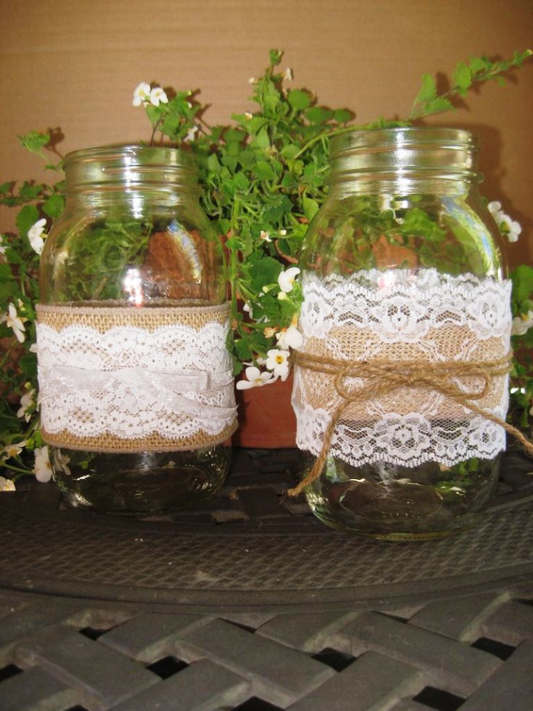 Cool Lace Wedding Decorations