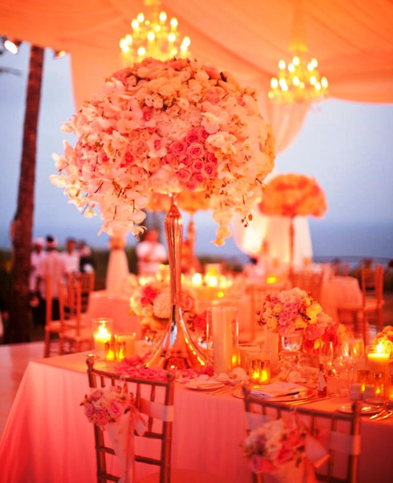 Coral Wedding Decorations on Pinterest