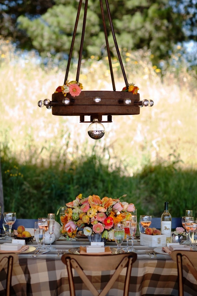 Country Outdoor Wedding Reception Decorations Ideas