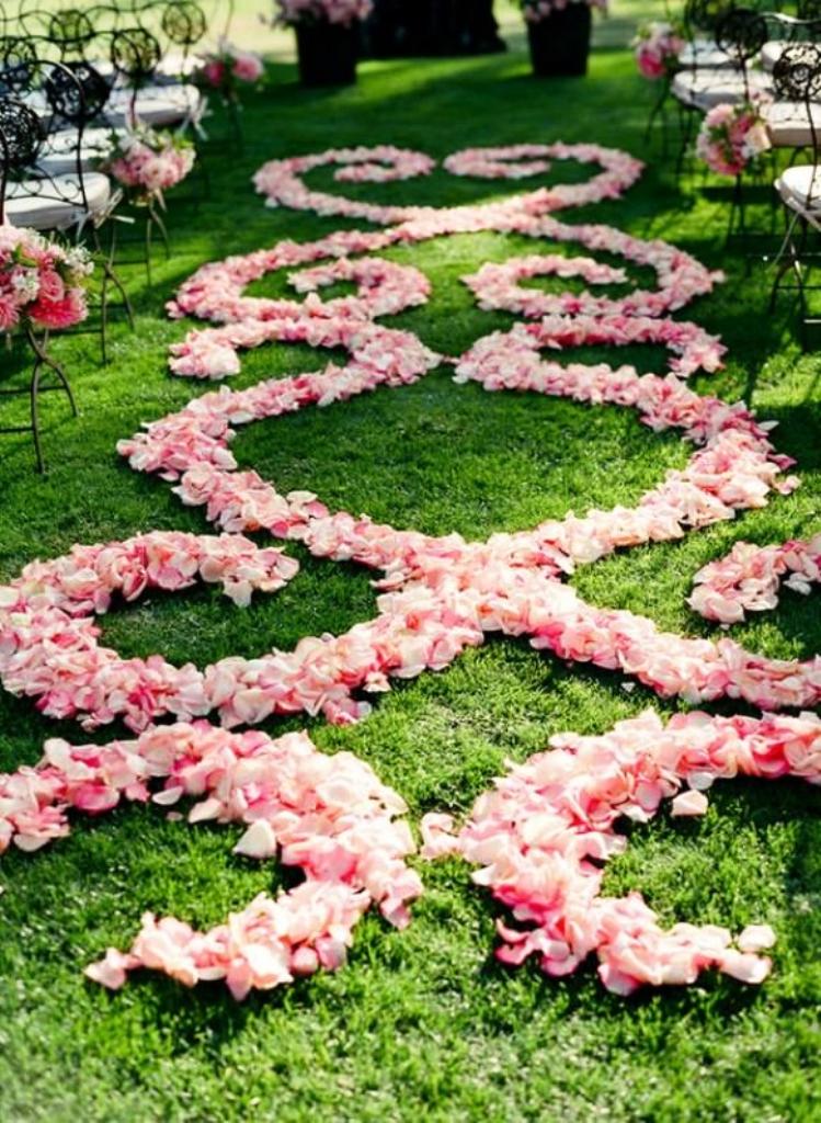 Creative Pink Summer Wedding Decorations Ideas