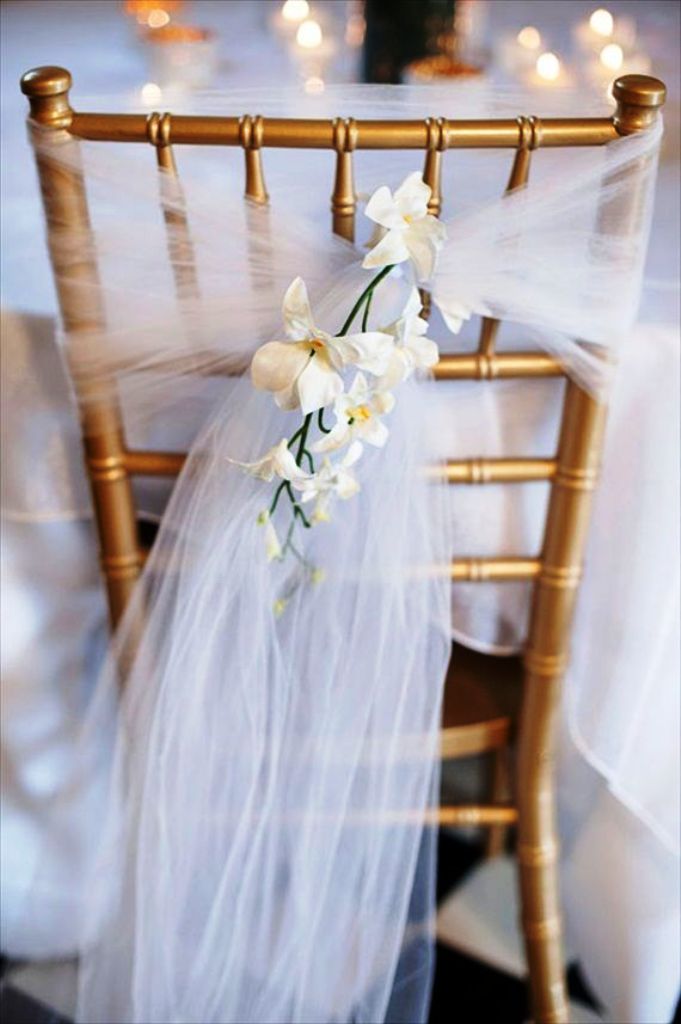 DIY Wedding Chairs Decorations