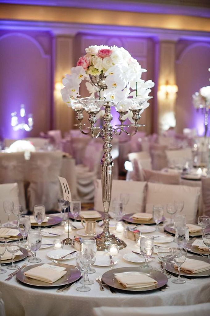 Elegant pink Wedding Decorations