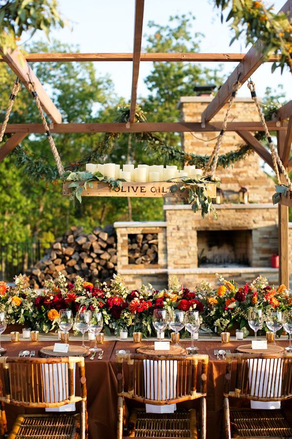 Fall Outdoor Wedding Decorating Ideas