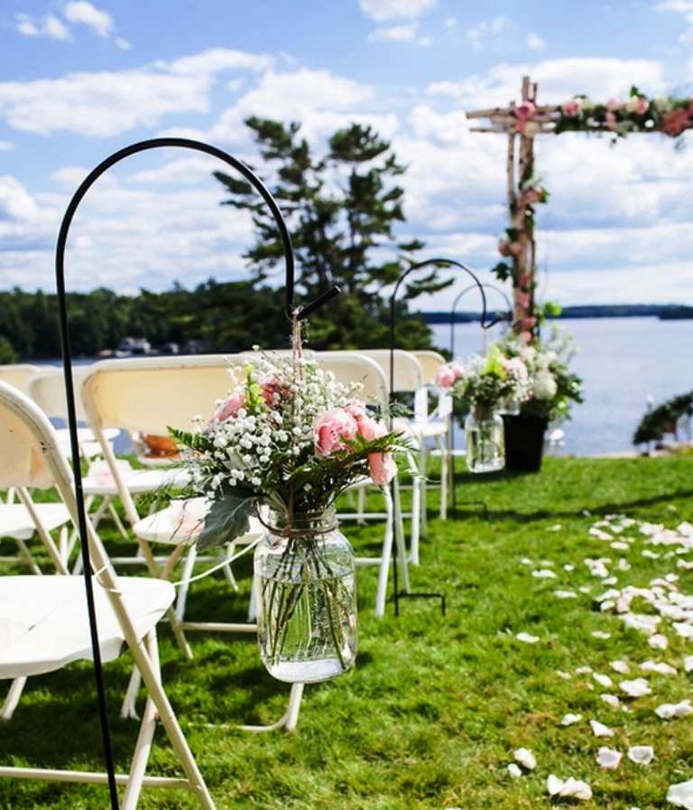 Flower Garden Outdoor Wedding Decorations Ideas