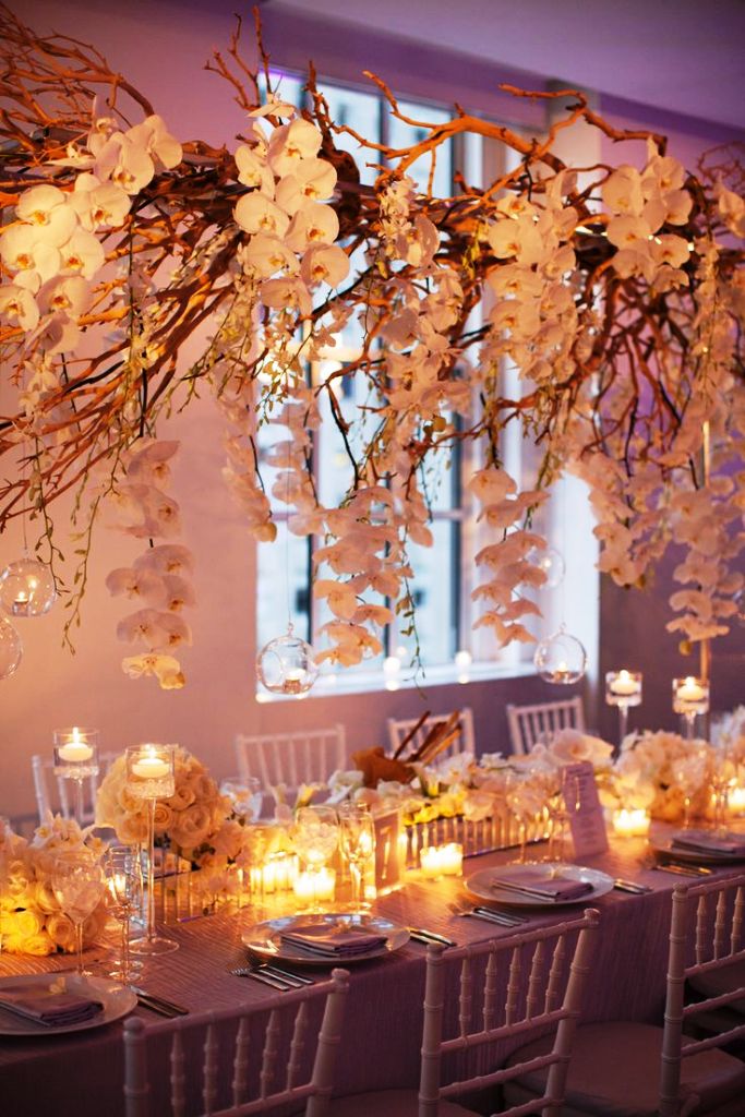 Glamorous Ceiling Decorations For Wedding