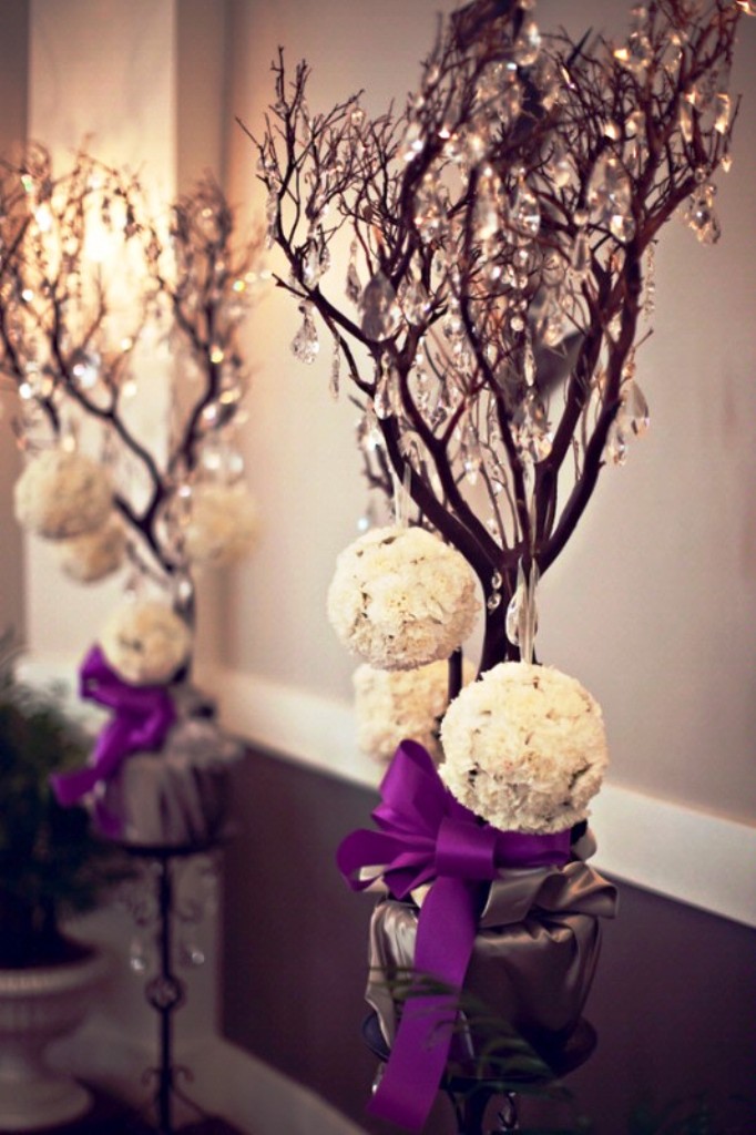 Lavender Wedding Centerpieces Decorations