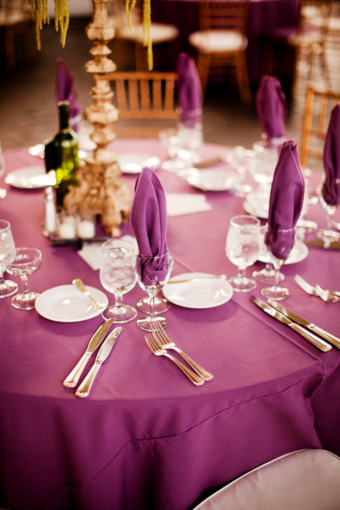 Lavender Wedding Reception Decoration Ideas