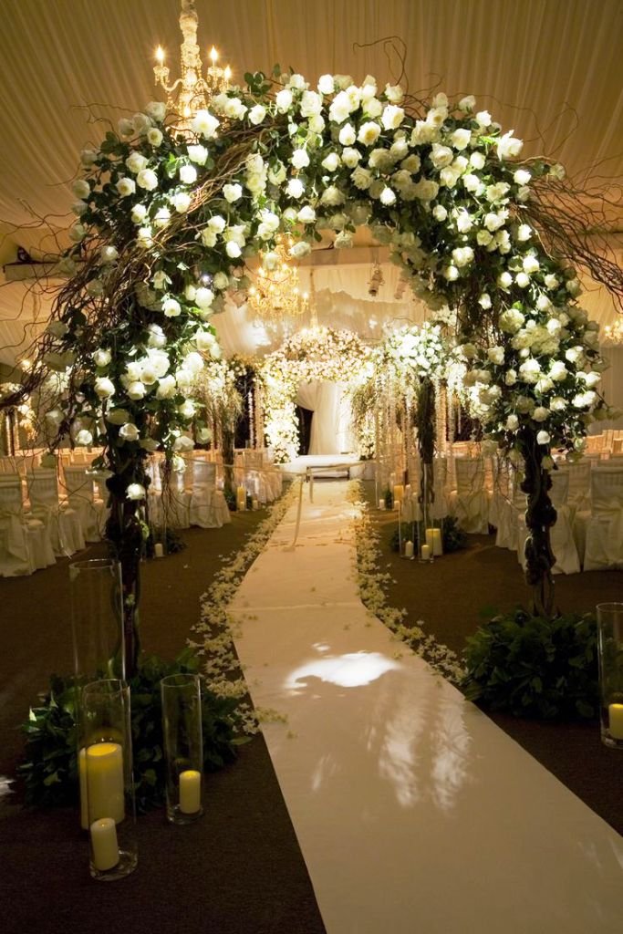 Luxury Indoor Wedding Decorations