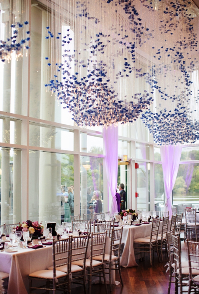 Modern Purple Wedding Decorations Ideas