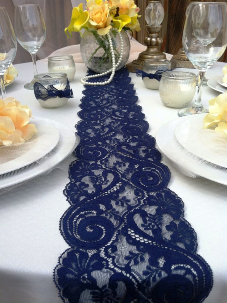 Navy Blue Wedding Decorations Ideas
