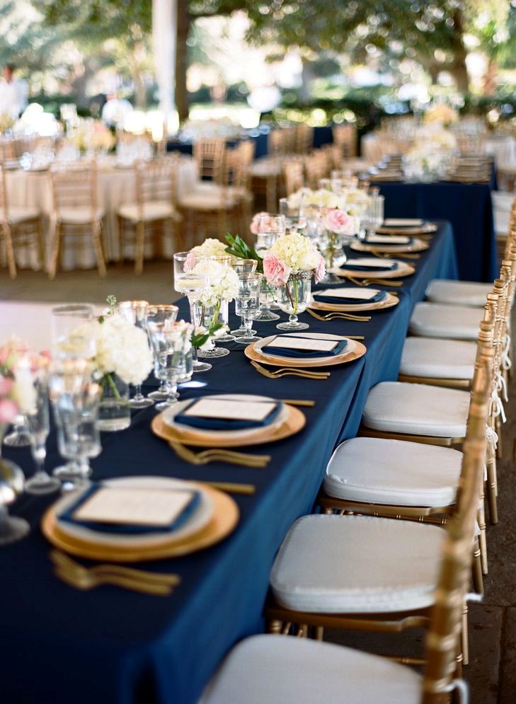 Navy Blue Weddings Decorations on Pinterest