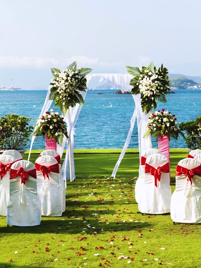 Tropical wedding