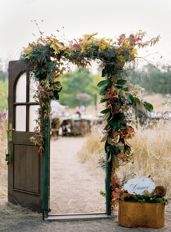 Outdoor Wedding Door Ideas