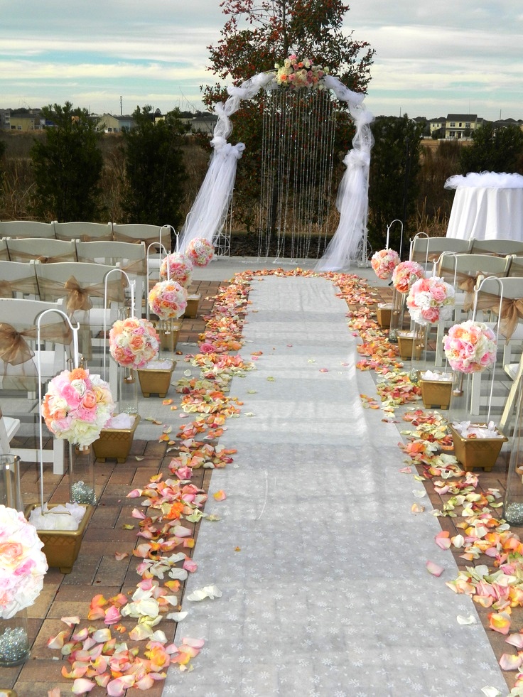 Outdoor Wedding Reception Decorations Ideas