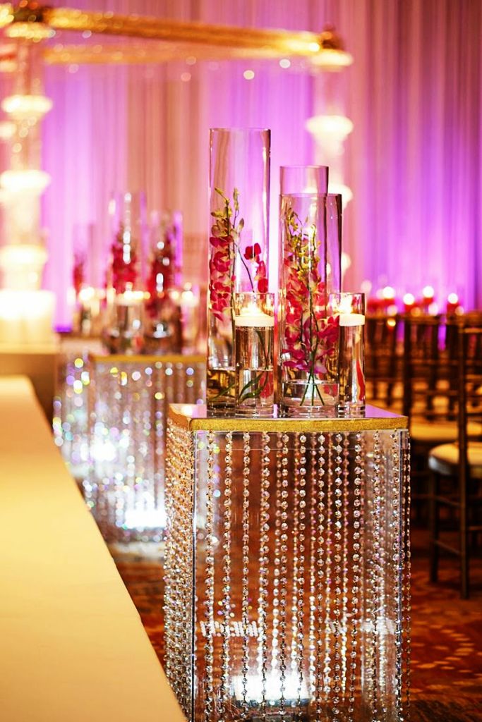 Pink Luxury Wedding Decorations