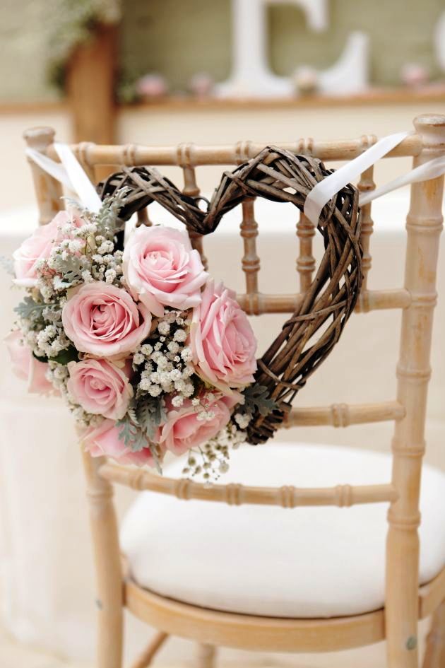 Pink and Gray Wedding Decorations