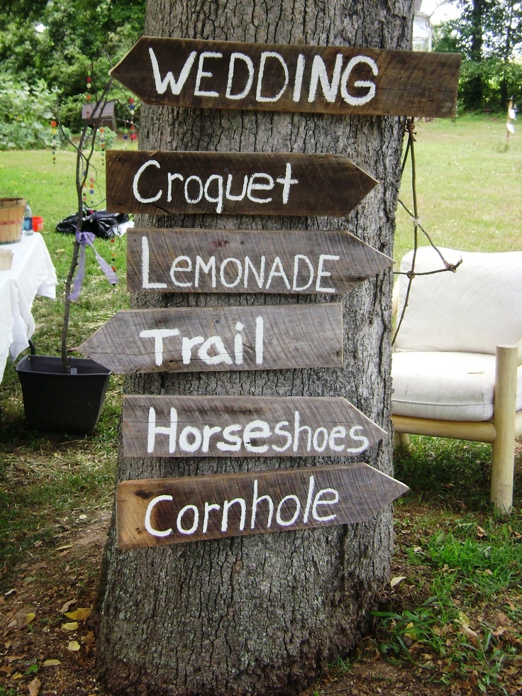 Pinterest Wedding Sign Decorations Ideas
