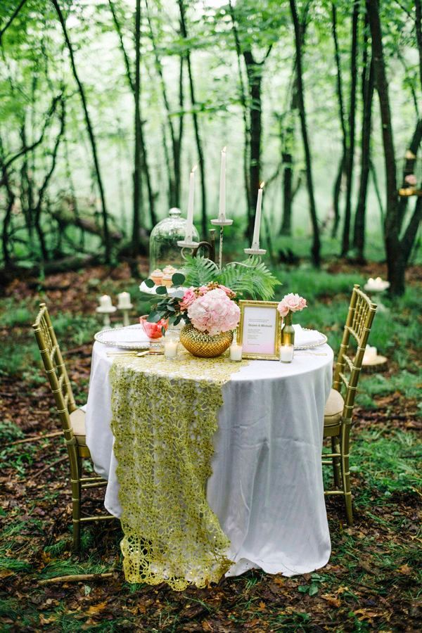 Romantic Woodland Wedding Decorations Ideas