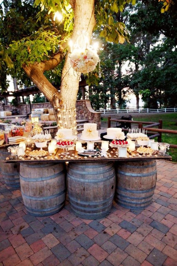 Rustic Country Wedding Decorations Ideas