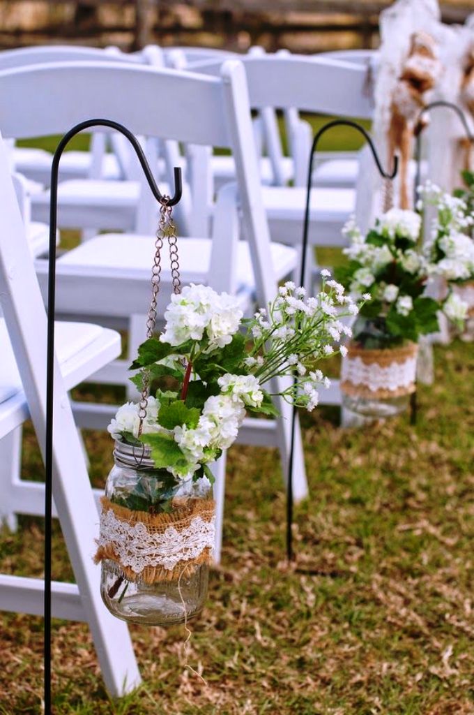 Rustic Lace Wedding Decorations
