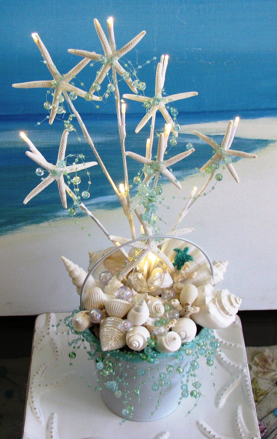 Seashell Wedding Centerpiece Decorations