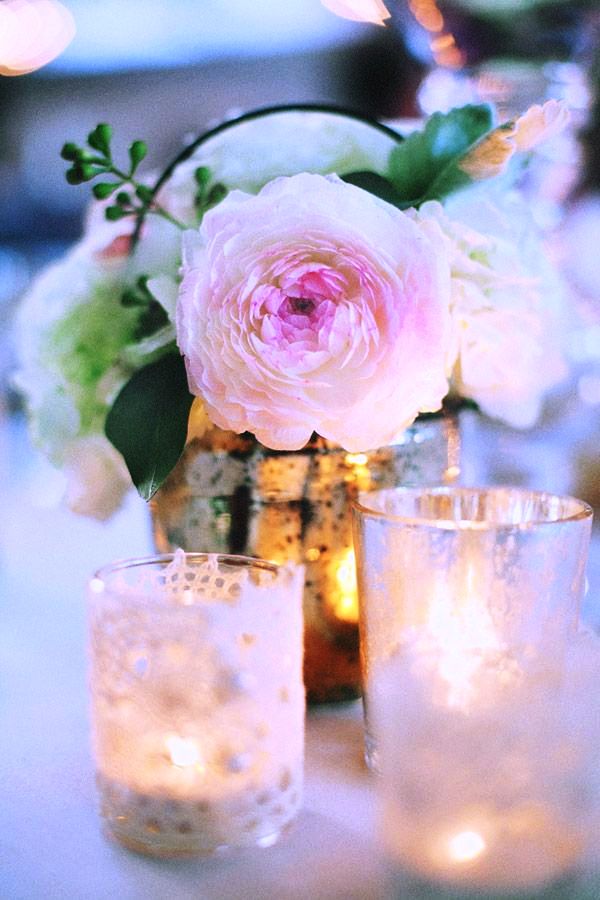 Shabby Chic Wedding Table Centerpieces Decorations