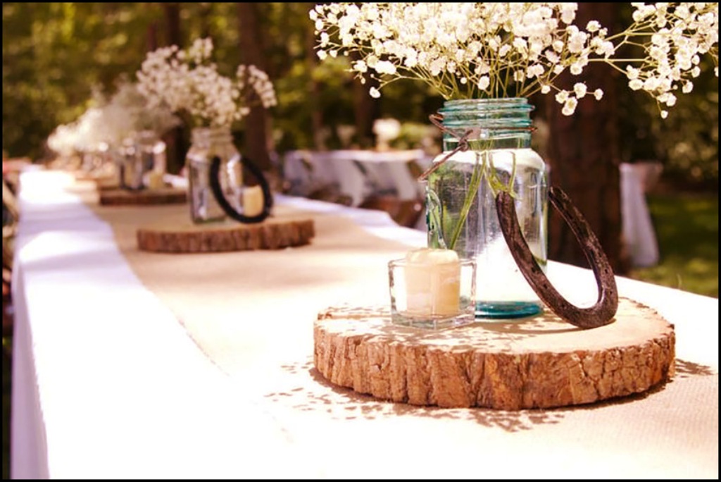 Simple Country Wedding Decoration