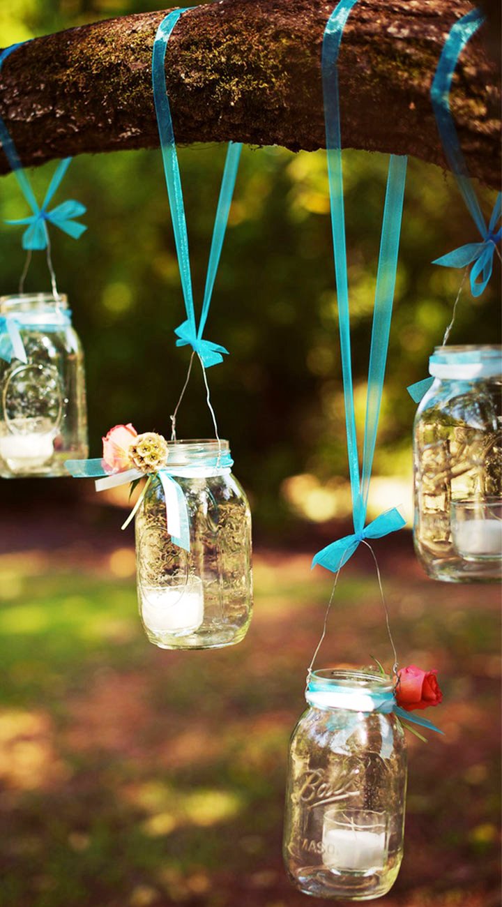 Simple Wedding Lanterns Decorations