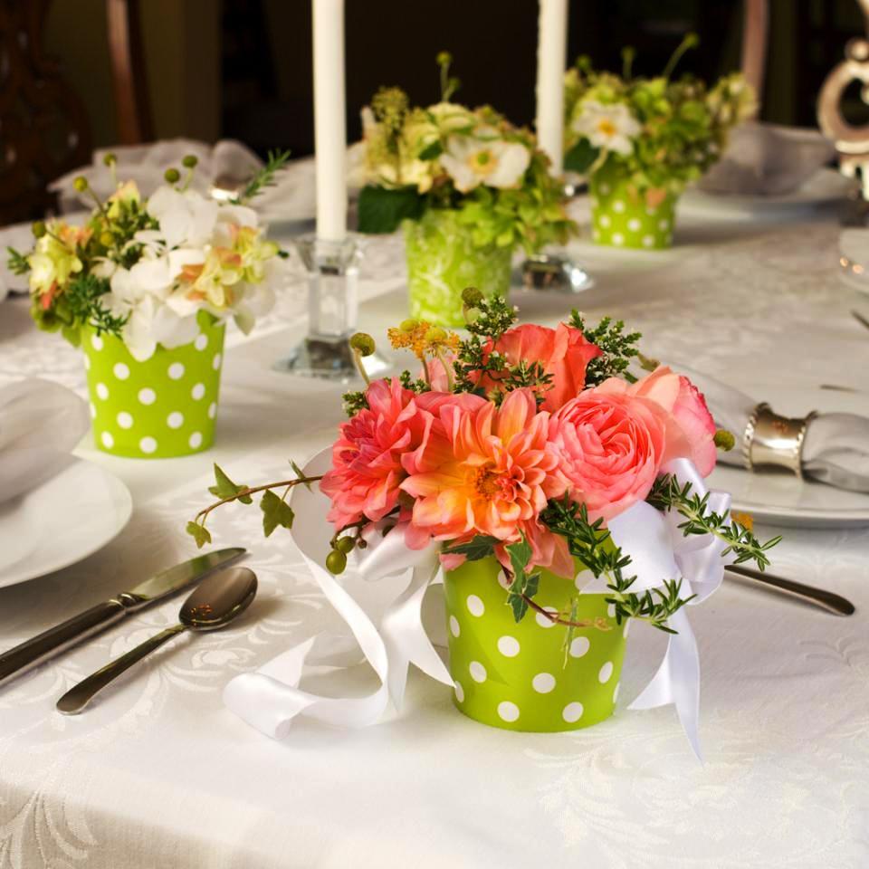 Spring Wedding Flowers Table Decorations