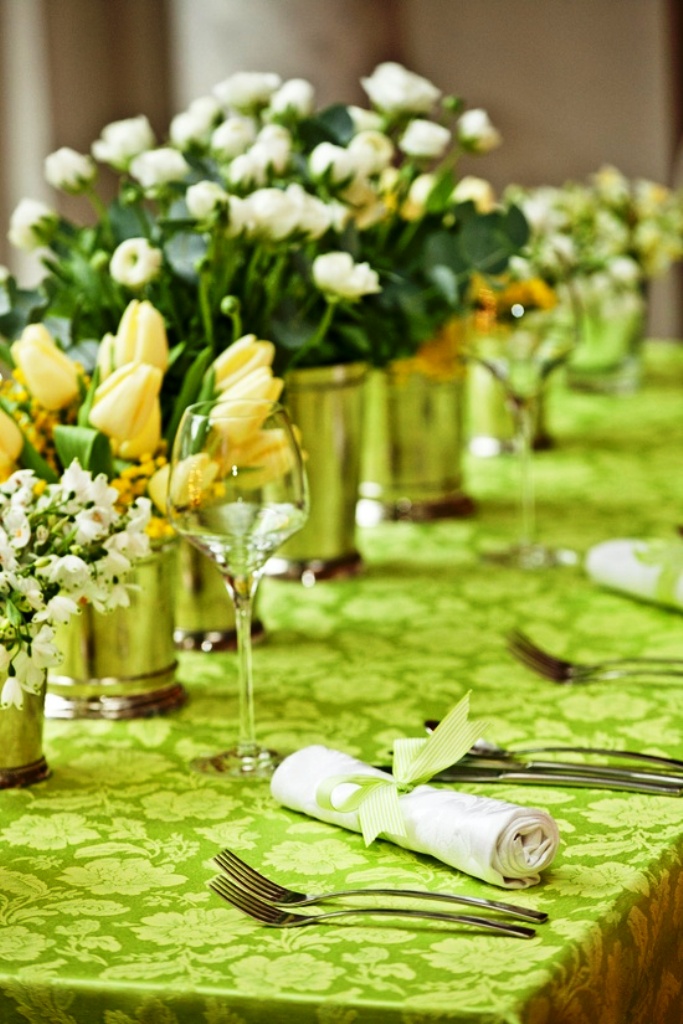 Surprising Green Wedding Decorations