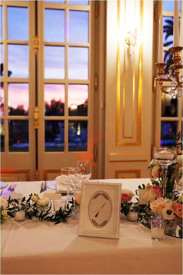 Sweet pastel wedding table decorations